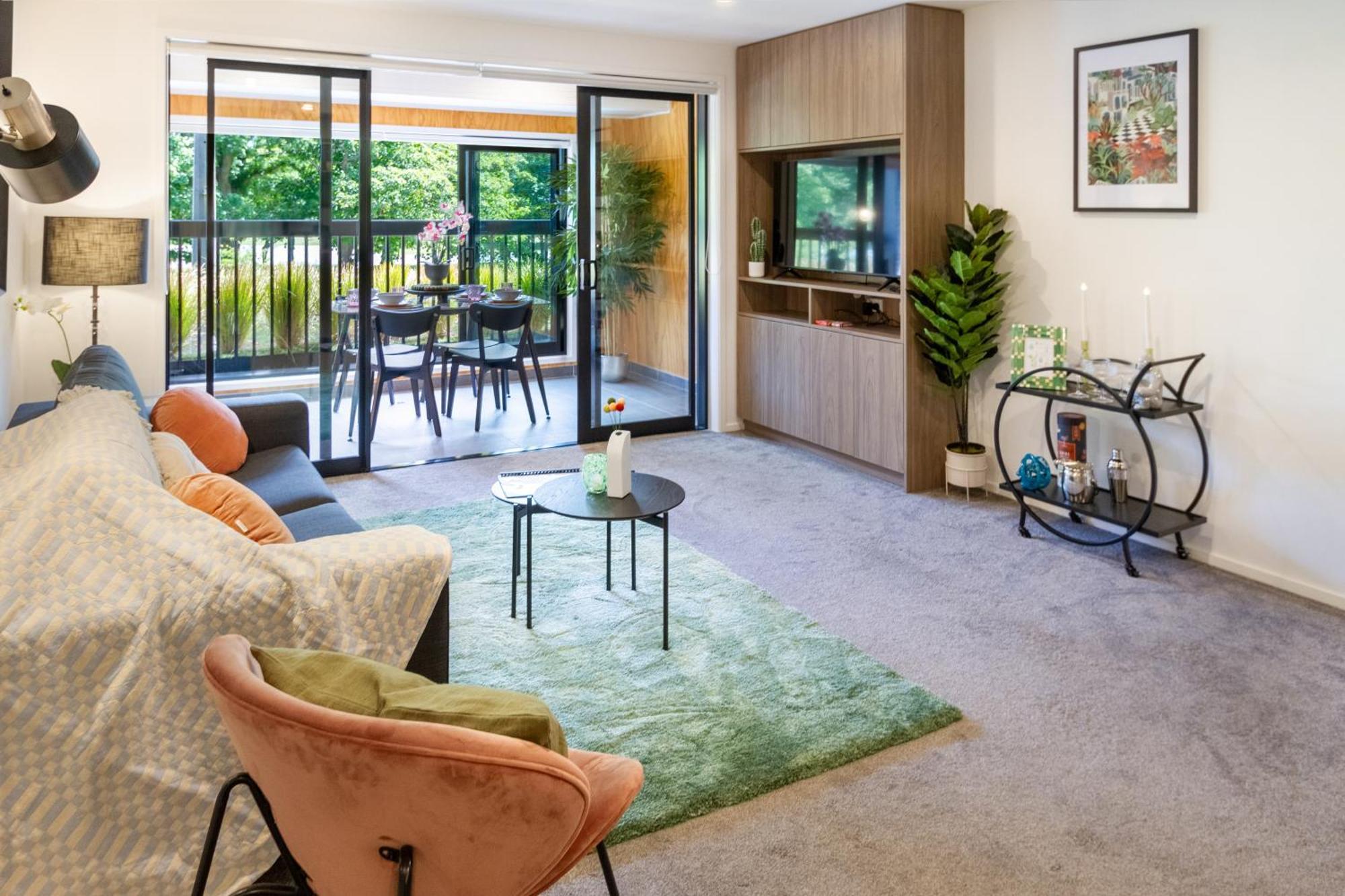 Cozy 1-Bed Apartment With Park Views, Sleeps 4 Christchurch Exteriér fotografie